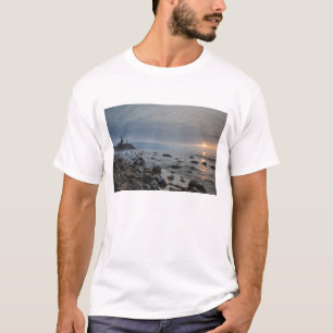 アメリカ合衆国 ニューヨーク州 イーストハンプトン モントークポイント Tシャツ