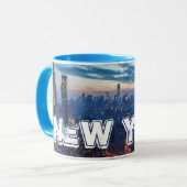アメリカ合衆国，ニューヨーク市 マグカップ (正面左)