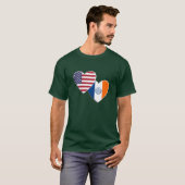 アメリカ合衆国 ニューヨーク市 NYC フラグ フレンド Tシャツ (正面フル)