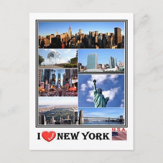 アメリカ合衆国 - ニューヨーク - ポストカード (正面)