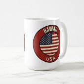 アメリカ合衆国 ハワイ州 コーヒーマグカップ (正面右)