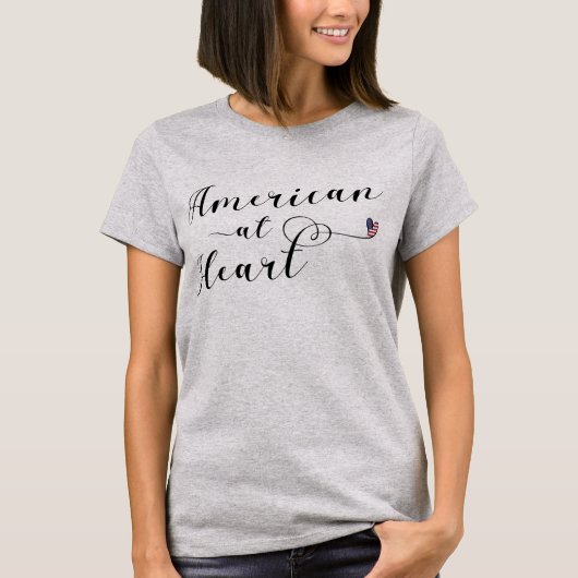 アメリカ合衆国,ハートティー Tシャツ (正面)