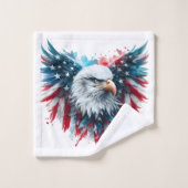アメリカ合衆国 バスタオルセット (ウォッシュタオル)