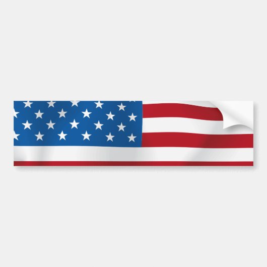 アメリカ合衆国 バンパーステッカー (正面)