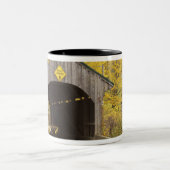 アメリカ合衆国,バーモント,カバードブリッジ ツートーンマグカップ (中央)