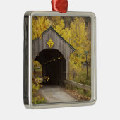 アメリカ合衆国,バーモント,カバードブリッジ メタルオーナメント (右)