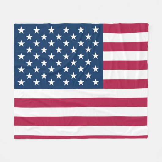 アメリカ合衆国 フリースブランケット (正面(横))