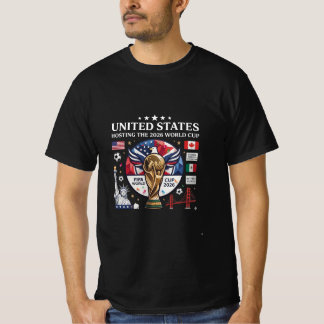 アメリカ合衆国 ホスト ワールドカップ 2026 Tシャツ – USA