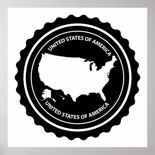 アメリカ合衆国 ポスター (正面)