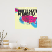 アメリカ合衆国 ポスター (キッチン)