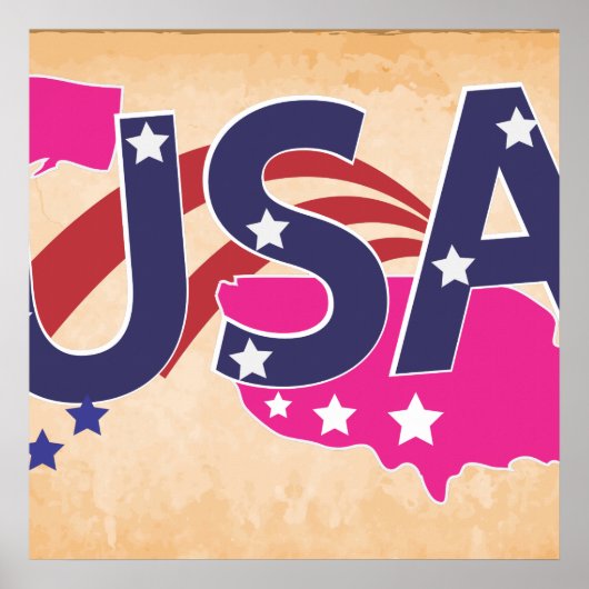 アメリカ合衆国 ポスター (正面)