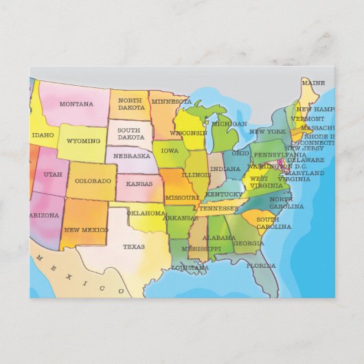 アメリカ合衆国 ポストカード (正面)