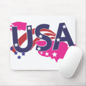 アメリカ合衆国 マウスパッド (マウス)