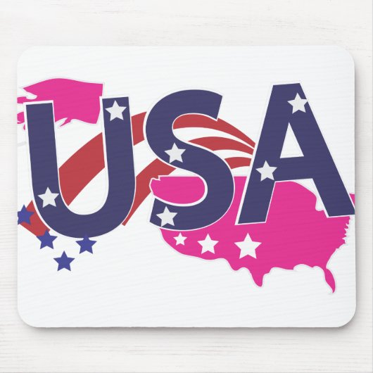 アメリカ合衆国 マウスパッド (正面)