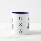 アメリカ合衆国 マグカップ (中央)