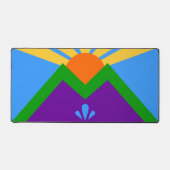 アメリカ合衆国,マニトウ春旗とデスクマット デスクマット (正面)