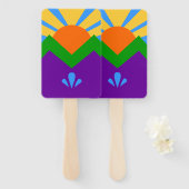 アメリカ合衆国,マニトウ春旗とハンドファンのセット ハンドファン (正面&裏面)