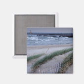 アメリカ合衆国，ミシガン州，ベルリエン郡，セントジョセフ， マグネット (正面/裏面)