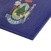 アメリカ合衆国，メイン州の国旗 カッティングボード (角)