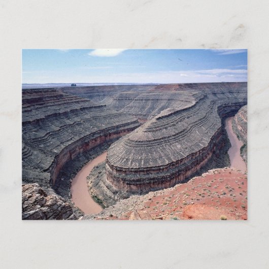 アメリカ合衆国,ユタ,グースネックス州パーク ポストカード (正面)