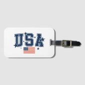 アメリカ合衆国 ラゲッジタグ (正面横)