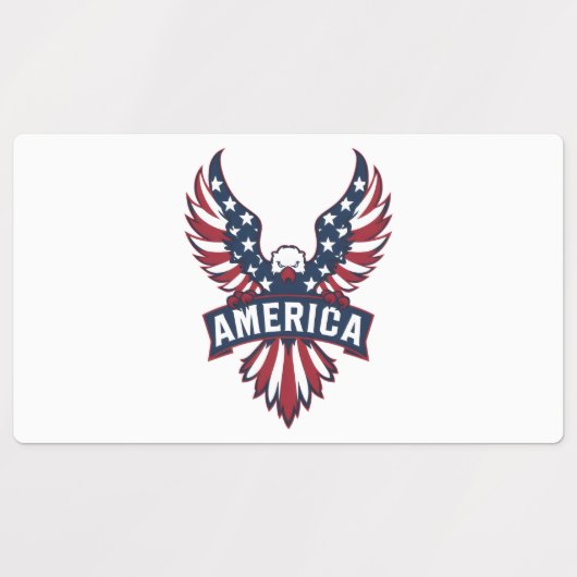 アメリカ合衆国 ラベル (デザイン3)