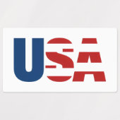 アメリカ合衆国 ラベル (デザイン1)