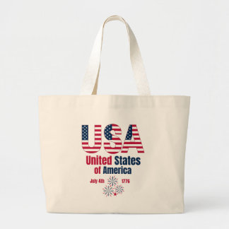 アメリカ合衆国 ラージトートバッグ