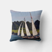 アメリカ合衆国,ロードアイランド,ニューポートでの帆走 クッション (裏面)