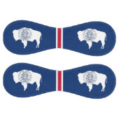 アメリカ合衆国，ワイオミング州の旗を持つ愛国的ソフトボール ソフトボール (パネル)