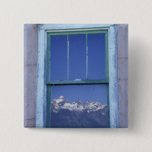 アメリカ合衆国，ワイオミング，グランドテトン国立公園， 2 缶バッジ (正面)