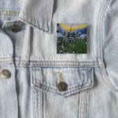 アメリカ合衆国 ワシントン州東部 古いトラックと 缶バッジ (インサイチュ)