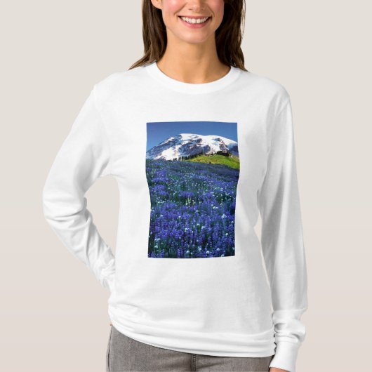 アメリカ合衆国 ワシントン州 レイニア山国立公園 Tシャツ (正面)