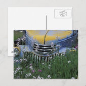 アメリカ合衆国，ワシントン東部，古いトラック ポストカード (正面/裏面)