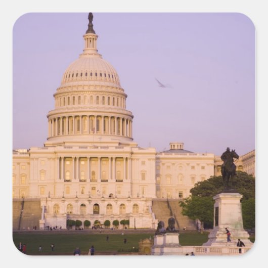 アメリカ合衆国 ワシントンD.C. (コロンビア特別区) スクエアシール (正面)