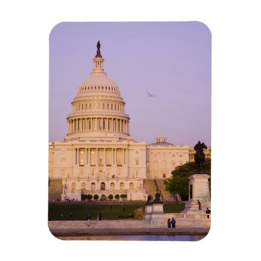 アメリカ合衆国 ワシントンD.C. (コロンビア特別区) マグネット (縦)