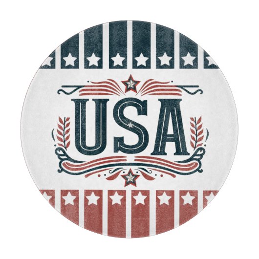 アメリカ合衆国，ヴィンテージ カッティングボード (正面)