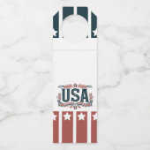 アメリカ合衆国，ヴィンテージ ボトルネックタグ (正面)
