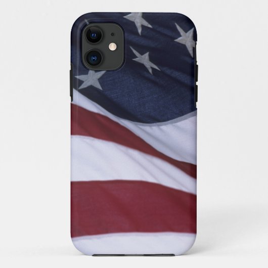 アメリカ合衆国 北カロライナ州 アメリカ国旗 Case-Mate iPhoneケース (裏面)