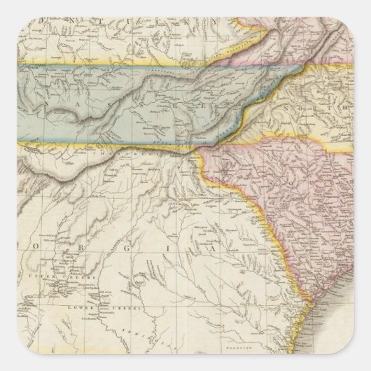 アメリカ合衆国、南部 スクエアシール (正面)