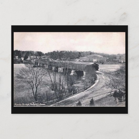 アメリカ合衆国，古葉書 – ハバヒル ポストカード (正面)