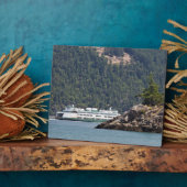 アメリカ合衆国，和洋。ワシントン州フェリー フォトプラーク (側面)