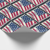アメリカ合衆国 国旗 永久切手 ラッピングペーパー (角)