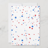 アメリカ合衆国,少年第2誕生日7月4日 招待状 (裏面)