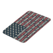 アメリカ合衆国 |州と大文字 マグネット (左側)