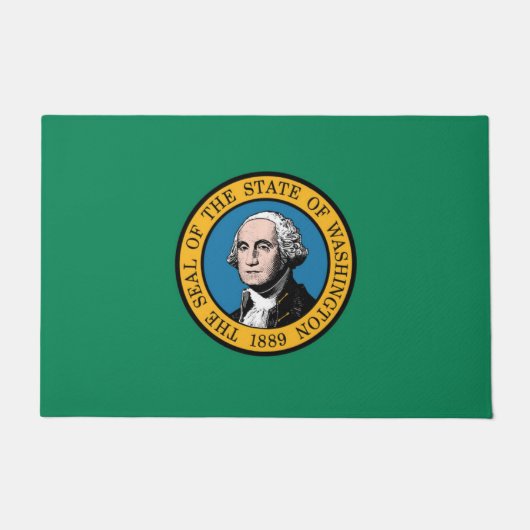 アメリカ合衆国，州旗 ドアマット (正面)