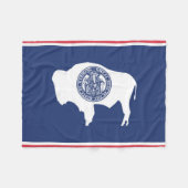 アメリカ合衆国，州旗 フリースブランケット (正面(横))