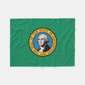 アメリカ合衆国,州旗 フリースブランケット (正面(横))