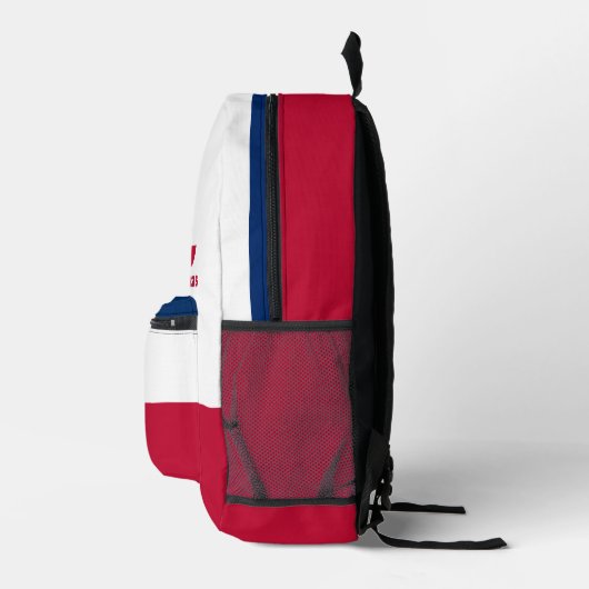 アメリカ合衆国，愛国心の高いテキサス州国旗のバックパック，テキサス州バッグ, プリントバックパック (右)