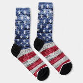 アメリカ合衆国 木製の旗 ソックス (右)